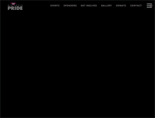 Tablet Screenshot of midsouthpride.org